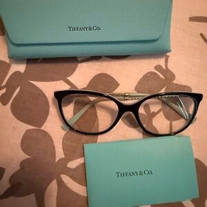 Tiffany & Co. Black and Silver Women's Glasses